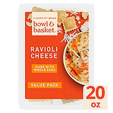 Bowl & Basket Ravioli Cheese Value Pack, 20 oz, 20 Ounce