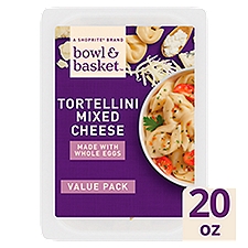 Bowl & Basket Tortellini Mixed Cheese Value Pack, 20 oz