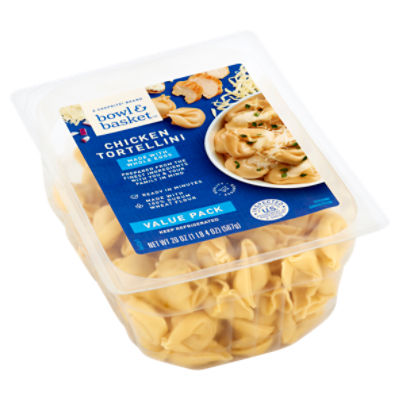Bowl & Basket Chicken Tortellini Pasta Value Pack, 20 oz