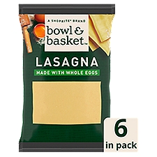 Bowl & Basket Lasagna Sheets, 6 count, 8.8 oz