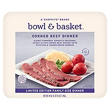 Bowl & Basket Corned Beef Dinner Limited Edition Family Size, 44 oz