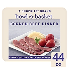 Bowl & Basket Corned Beef Dinner Limited Edition Family Size, 44 oz