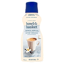 Bowl & Basket French Vanilla Coffee Creamer, one quart, 32 Fluid ounce