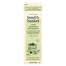 Bowl & Basket Light Cultured, Buttermilk, 32 Fluid ounce