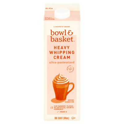 Bowl & Basket Heavy Whipping Cream, one quart