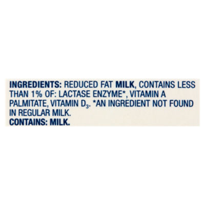 Bowl & Basket Lactose Free 2% Reduced Fat Milk, half gallon