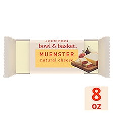 Bowl & Basket Muenster Natural, Cheese, 8 Ounce