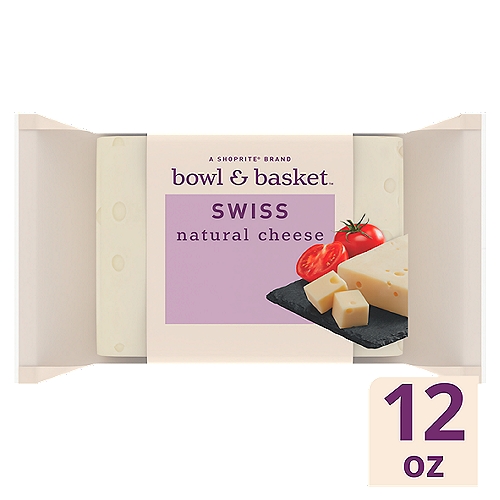 Bowl & Basket Swiss Natural Cheese, 12 oz