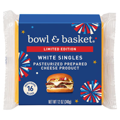 Bowl & Basket Singles Yellow Cheese, 3/4 oz, 16 count, 16 Ounce