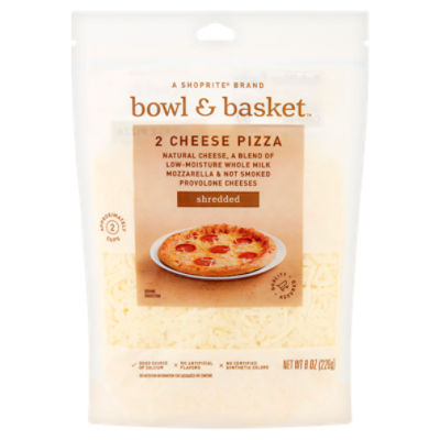 Bowl & Basket Shredded, 2 Cheese Pizza