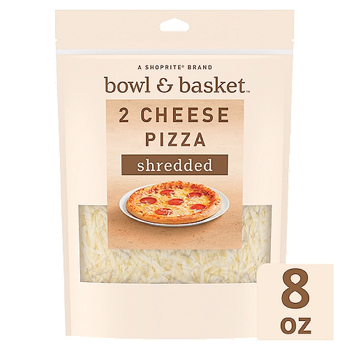 Bowl & Basket Shredded 2 Cheese Pizza, 8 oz