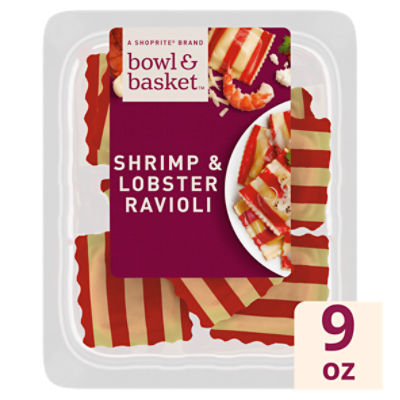 Bowl & Basket Shrimp & Lobster Ravioli, 9 oz