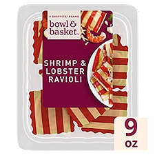Bowl & Basket Shrimp & Lobster Ravioli Pasta, 9 oz