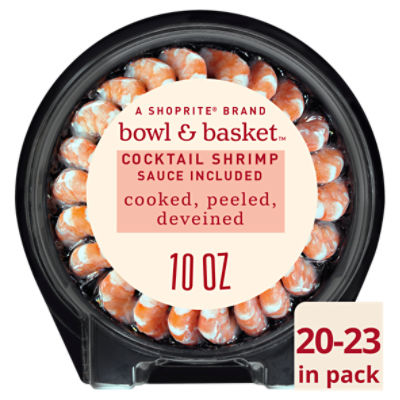 Bowl & Basket Cocktail Shrimp, 10 oz, 0.625 Pound