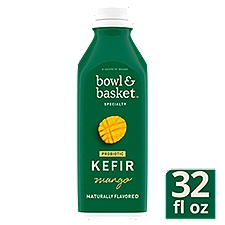 Bowl & Basket Specialty Kefir, Probiotic Mango, 32 Fluid ounce