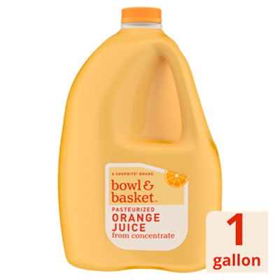 Gallon of orange clearance juice