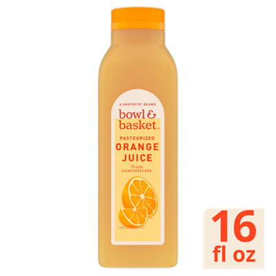 Bowl & Basket Orange Juice from Concentrate, 16 fl oz