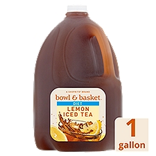 Bowl & Basket Diet Lemon Iced Tea, 1 gallon, 128 Fluid ounce