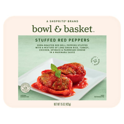 Bowl & Basket Stuffed Red Peppers, 15 oz