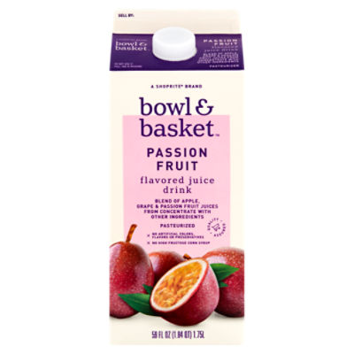Bowl & Basket Passion Fruit Flavored Juice Drink, 59 fl oz Price Rite
