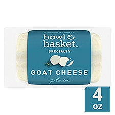Bowl & Basket Specialty Plain Goat Cheese, 4 oz, 4 Ounce
