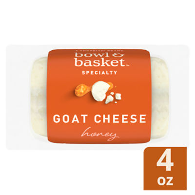 Bowl & Basket Specialty Honey Goat Cheese, 4 oz, 4 Ounce