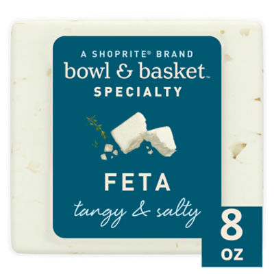 Bowl & Basket Specialty Tangy & Salty Feta Cheese, 8 oz