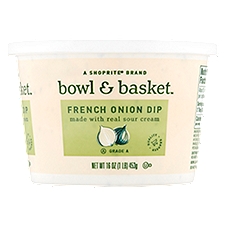 Bowl & Basket French Onion, Dip, 16 Ounce