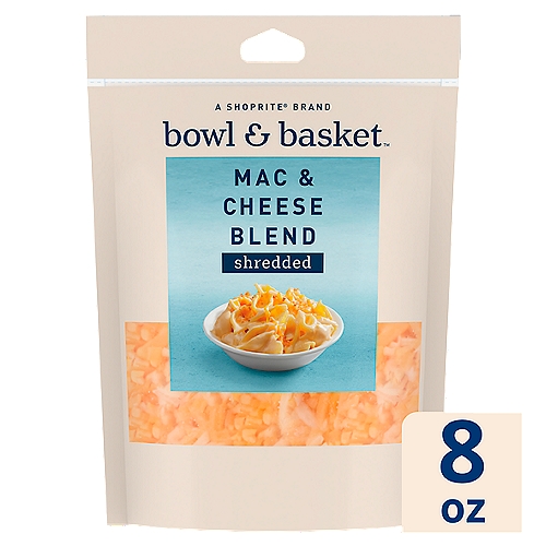 Bowl & Basket Shredded Mac & Cheese Blend, 8 oz