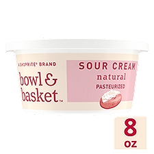 Bowl & Basket Sour Cream, 8 oz, 8 Ounce