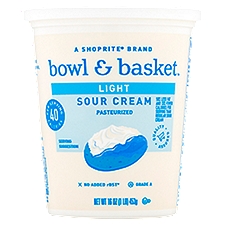Bowl & Basket Sour Cream Light, 16 Ounce