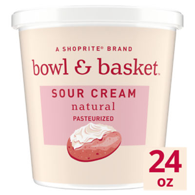 Bowl & Basket Sour Cream, 24 oz, 24 Ounce