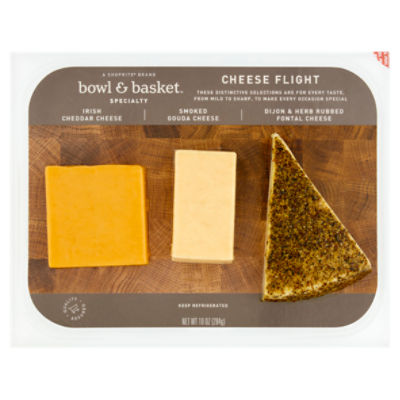 Bowl & Basket Specialty Cheese Flight, 10 oz, 10 Ounce