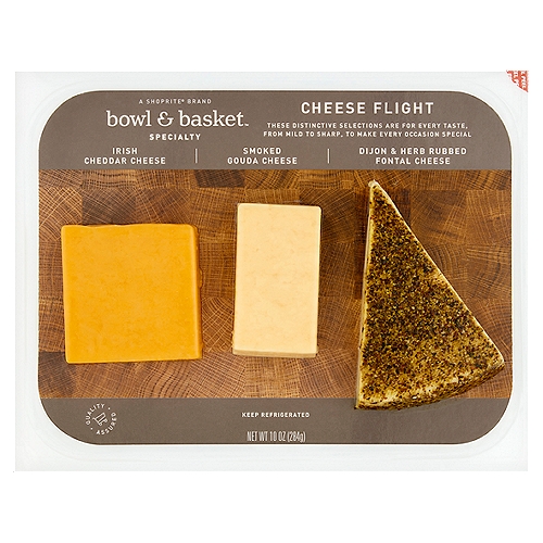 Bowl & Basket Specialty Cheese Flight, 10 oz