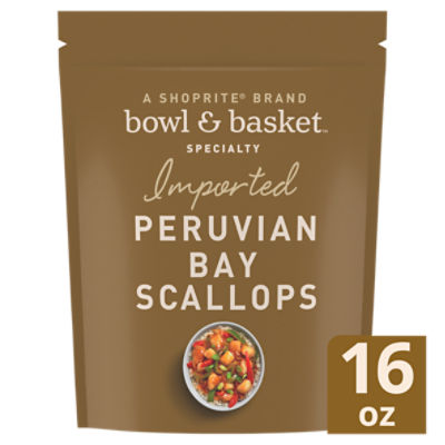 Bowl & Basket Specialty Peruvian Bay Scallops, 16 oz