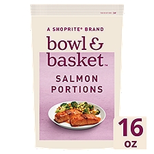 Bowl & Basket Boneless & Skinless Salmon Portions, 4 count,16 oz
