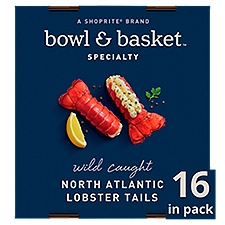 Bowl & Basket Specialty North Atlantic Lobster Tails, 4 oz, 16 count
