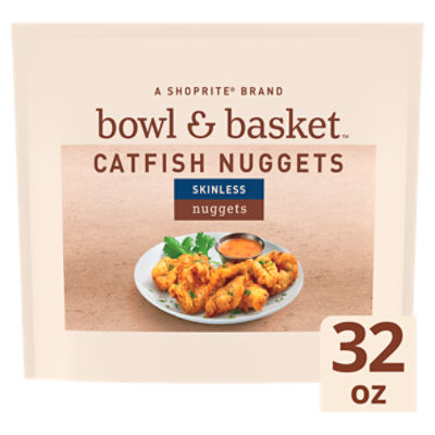 Bowl & Basket Skinless Catfish Nuggets, 32 oz, 2 Ounce