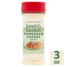 Bowl & Basket Grated Parmesan Cheese, 3 oz, 3 Ounce