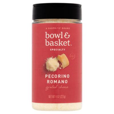 Bowl & Basket Specialty Pecorino Romano Grated, Cheese