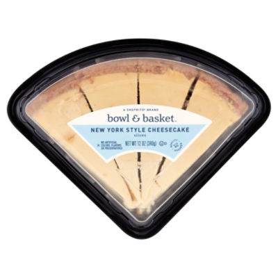 Bowl & Basket New York Style Cheesecake Slices, 12 oz, 12 Ounce