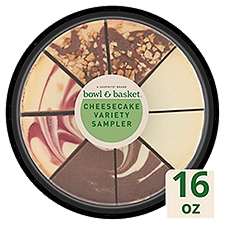 Bowl & Basket Variety Sampler Cheesecake, 16 oz, 16 Ounce