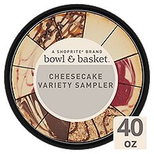 Bowl & Basket Variety Sampler Cheesecake, 40 oz, 40 Ounce