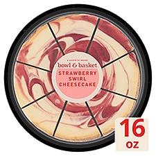 Bowl & Basket Strawberry Swirl Cheesecake, 16 oz
