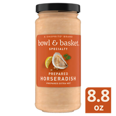 Bowl & Basket Specialty Prepared Horseradish, 8.8 oz, 8.8 Ounce