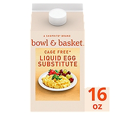 Bowl & Basket Cage Free Liquid Egg Substitute, 16 oz, 16 Ounce