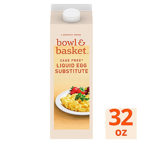 Bowl & Basket Cage Free Liquid Egg Substitute, 32 oz
