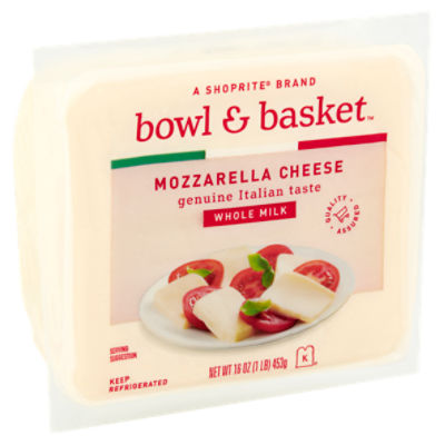 Bowl & Basket Mozzarella Milk oz Whole Cheese, 16
