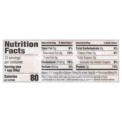 Bowl & Basket Cage Free White Eggs, Extra Large, 12 count, 27 oz