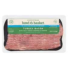 Bowl & Basket Turkey, Bacon, 12 Ounce